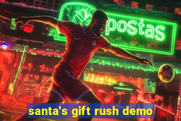 santa's gift rush demo